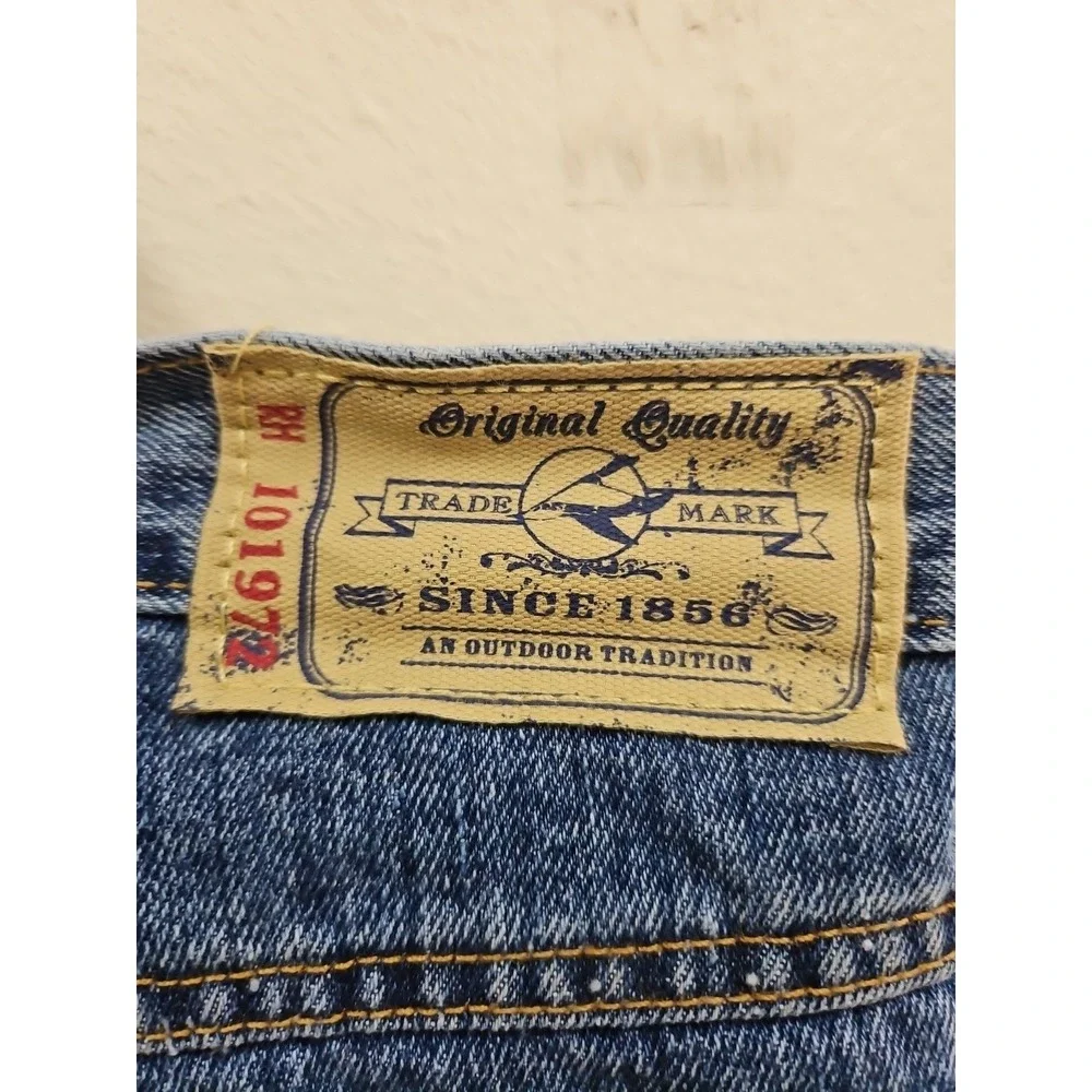 Red Head Jeans Mens 46 x30 Blue Denim Dark Wash Relaxed Fit Mexico New With Tags